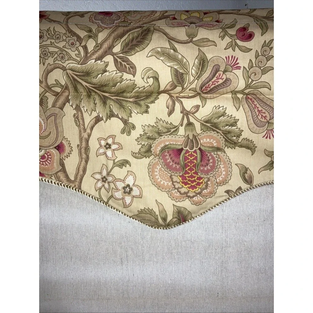 AL Ellis duchess filler valance set of 5 floral